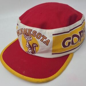 Vintage Minnesota Golden Gophers Hat Fitted (Seems L-XL) Red Painters Cap Men